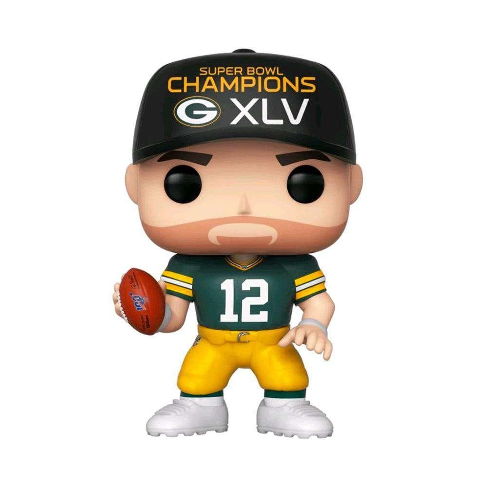 Funko Figures Aaron Rodgers Green Bay Packers NFL Funko Pop Vinyl 3.75" Figure - SB Champions XLV