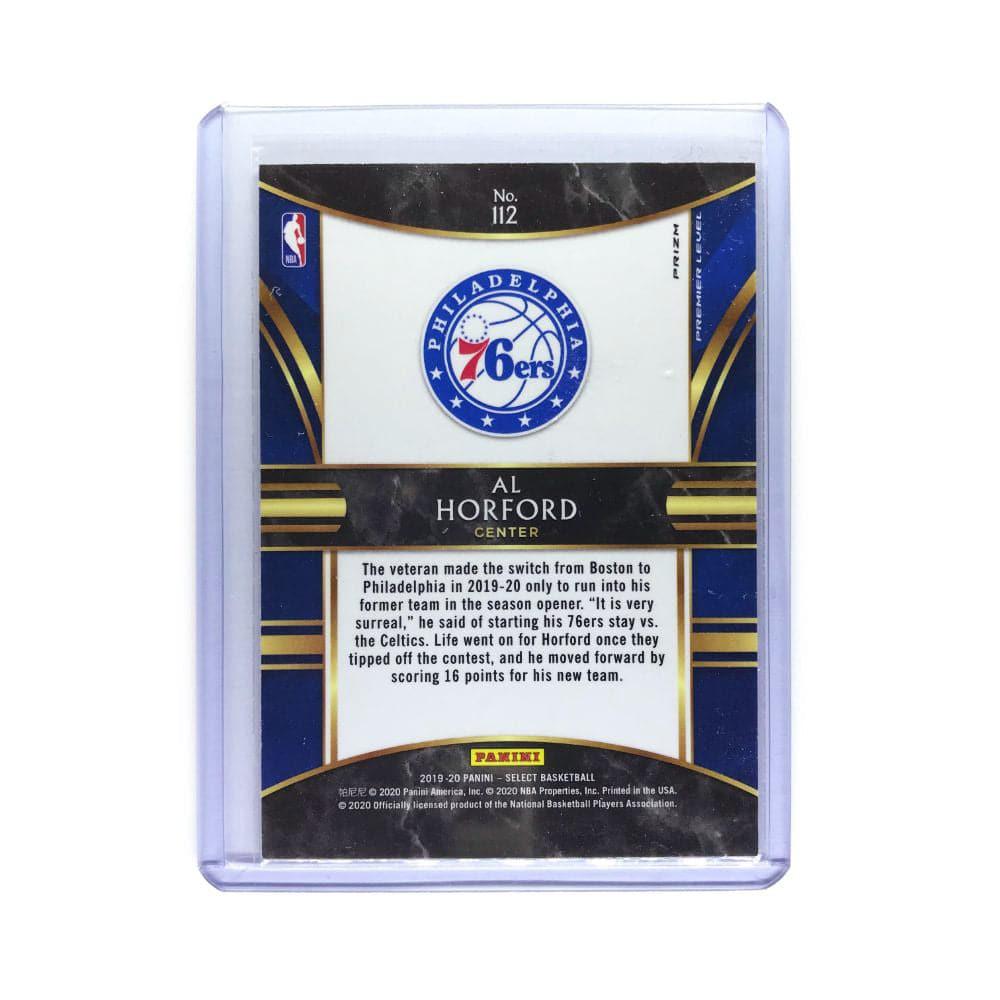 Panini Cards Al Horford Philadelphia 76ers 2019-20 Panini Select NBA Prizm Premier Level Card