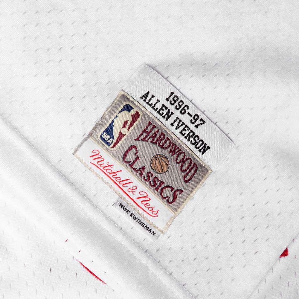 Mitchell And Ness Jerseys Allen Iverson Philadelphia 76ers 96-97 Mitchell & Ness NBA Swingman Jersey - White