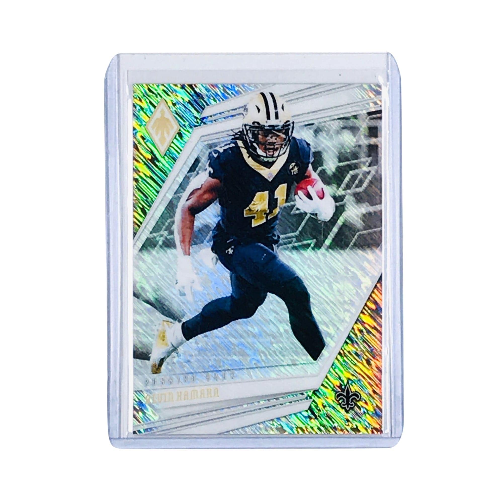 Panini Cards Alvin Kamara New Orleans Saints 2019 Panini Phoenix NFL White Shimmer Card