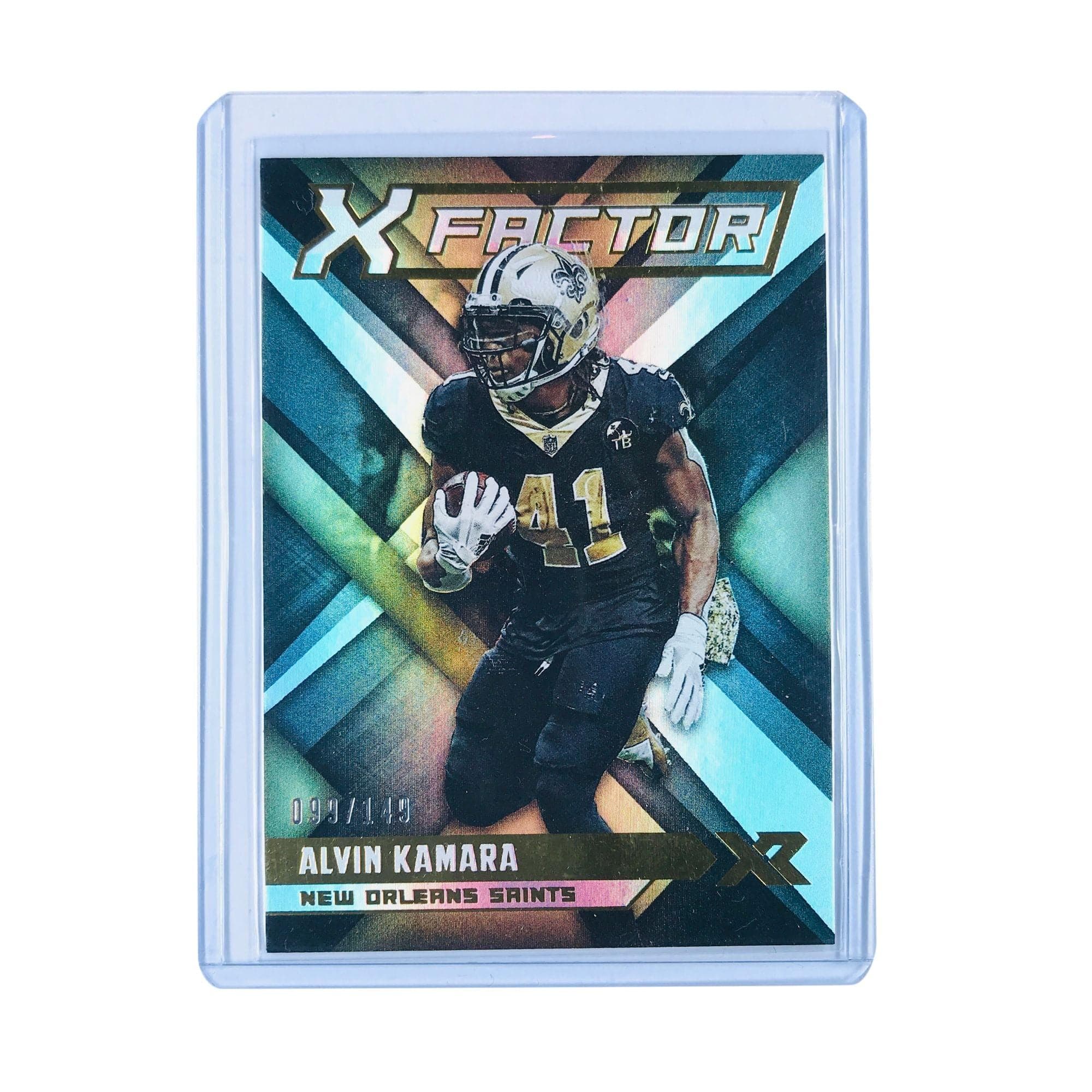 Panini Cards Alvin Kamara New Orleans Saints 2019 Panini XR X-Factor NFL /149 Card