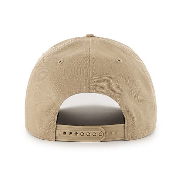 47 Brand Caps Anaheim Ducks '47 MLB Nantasket Pre-Curved Snapback Hat - Khaki