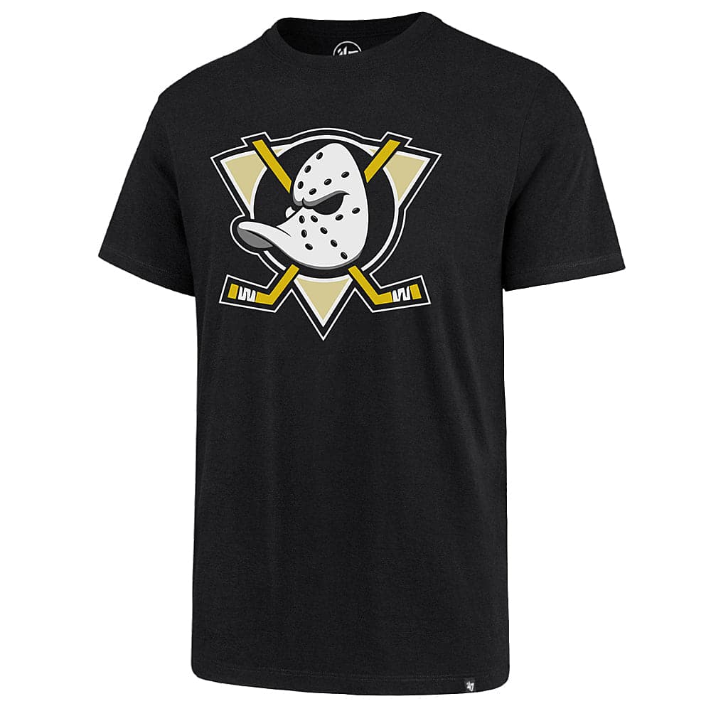 47 Brand T-Shirts Anaheim Ducks '47 NHL Imprint Echo T-Shirt - Black
