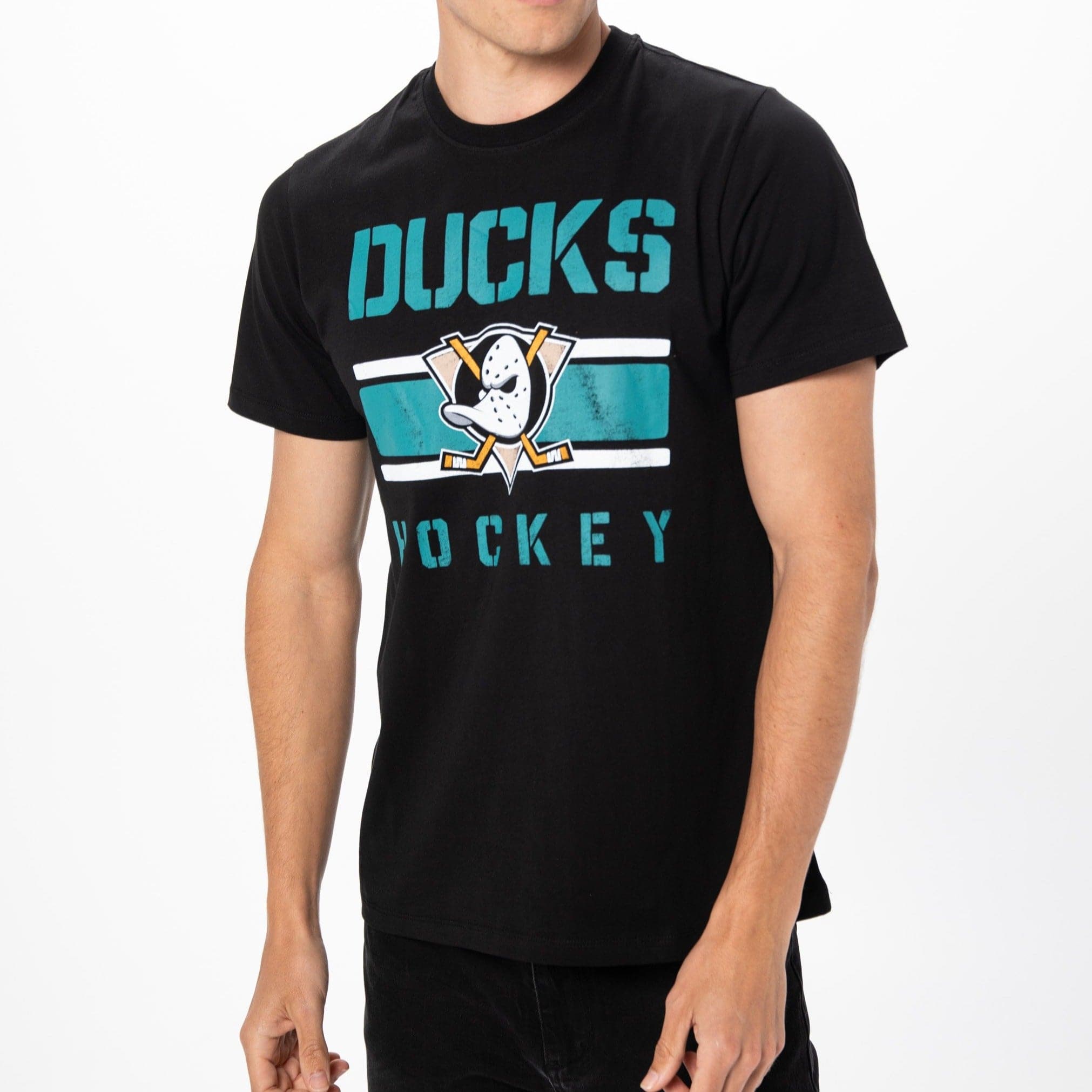 47 Brand T-Shirts Anaheim Ducks '47 NHL Team Echo T-Shirt - Black