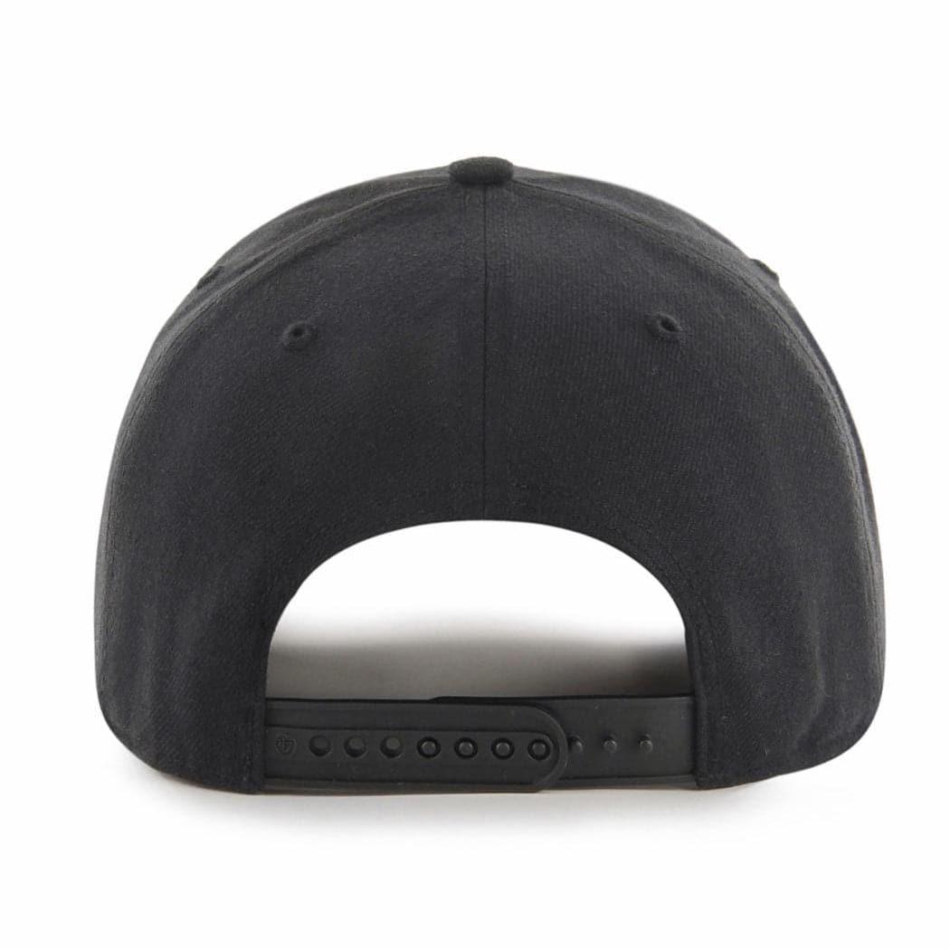 47 Brand Caps Anaheim Mighty Ducks '47 NHL Sure Shot Captain Snapback Hat - Grey/Black