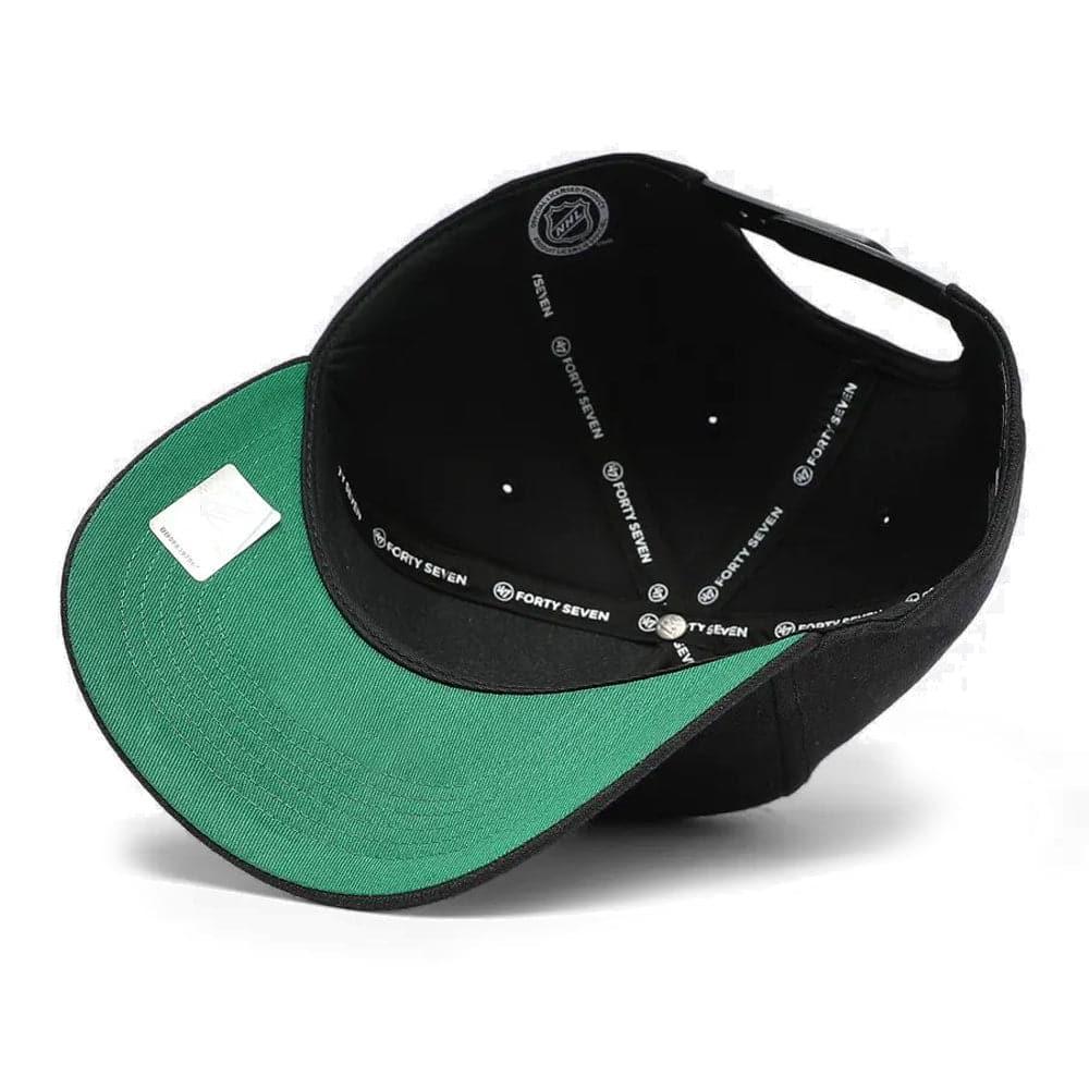 47 Brand Caps Anaheim Mighty Ducks ‘47 NHL Team MVP DT Snapback Hat - Black