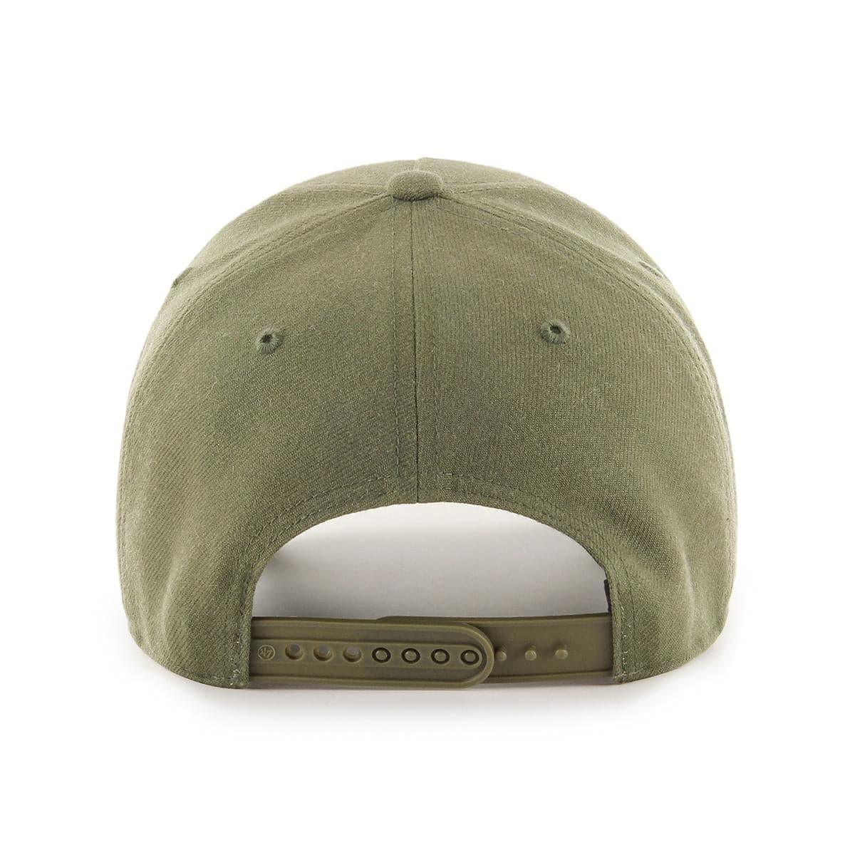 47 Brand Caps Anaheim Mighty Ducks ‘47 NHL Tonal MVP DT Pinch Curve Snapback Hat - Sandalwood