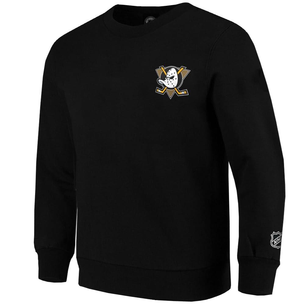 Majestic Athletic Jumpers Anaheim Mighty Ducks Majestic NHL Gamily Crew Jumper - Black