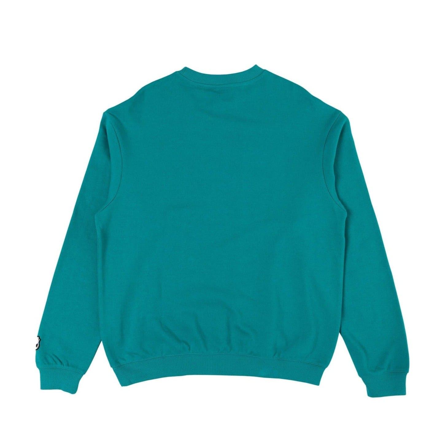 Majestic Athletic Jumpers Anaheim Mighty Ducks Majestic NHL Team Logo Crew Jumper - Teal