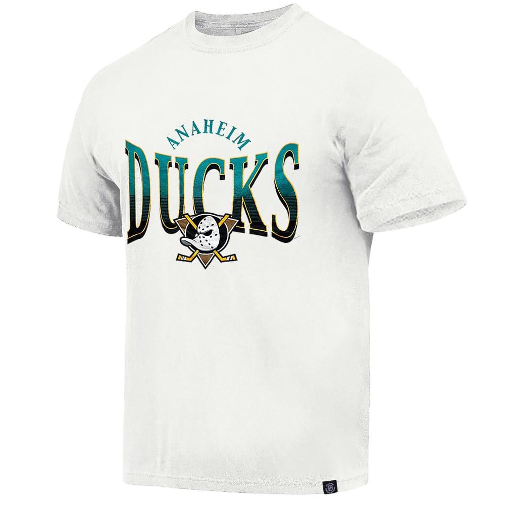 NHL Branded T-Shirts Anaheim Mighty Ducks NHL State Arch Vintage T-Shirt - Vintage White