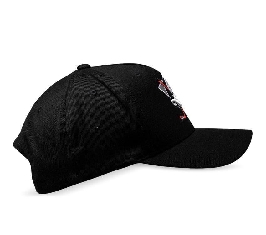 NHL Branded Caps Anaheim Mighty Ducks NHL Team Logo 110 Curve Snapback Hat - Black