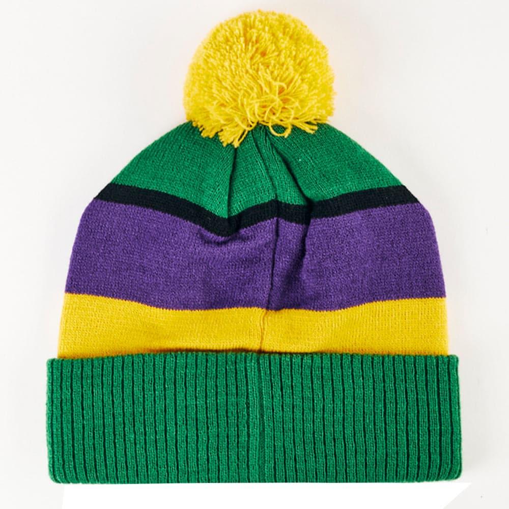NHL Branded Beanies Anaheim Mighty Ducks NHL Throwback Pom Knit Beanie - Green