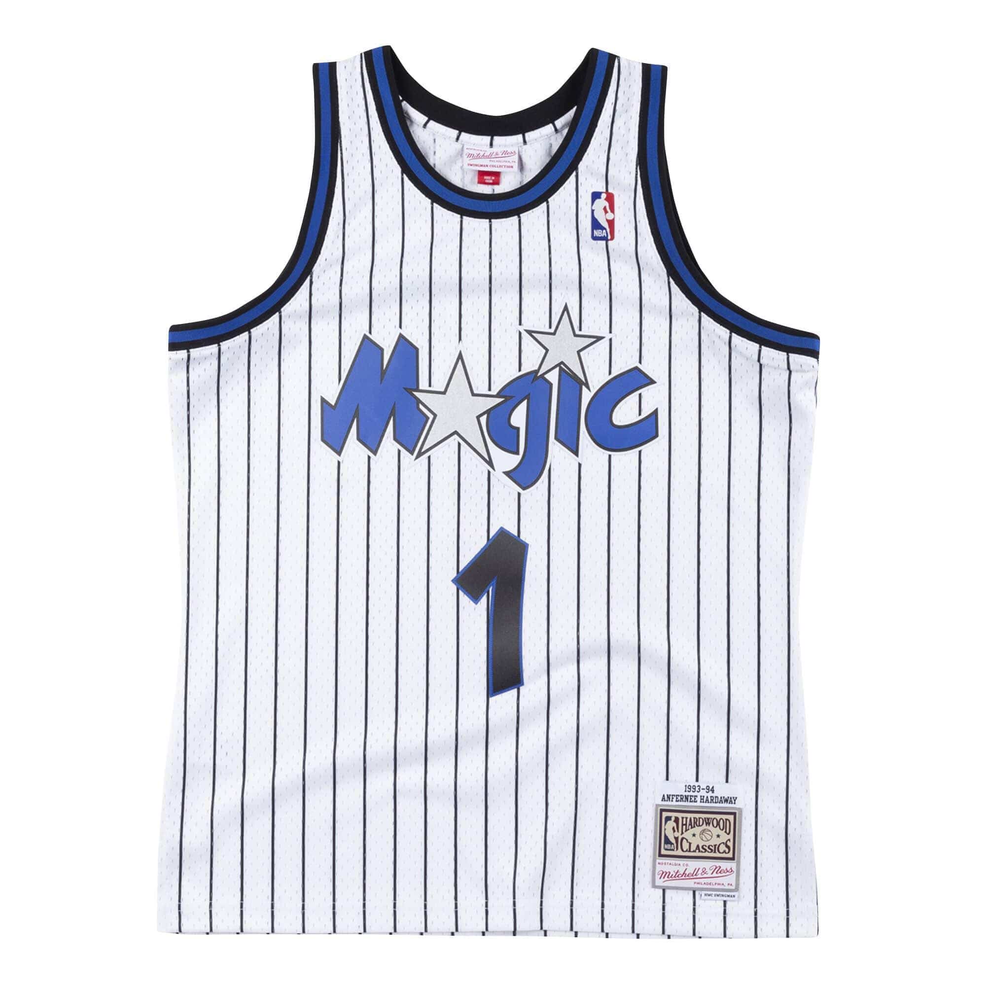 Mitchell And Ness Jerseys Anfernee Hardaway Orlando Magic Mitchell & Ness NBA 93-94 Swingman Jersey - White