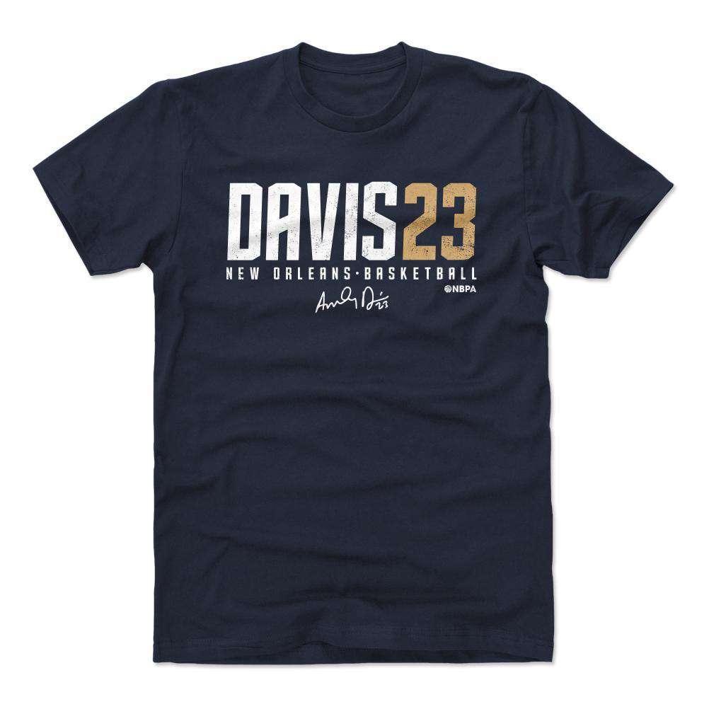 500 Level T-Shirts Anthony Davis New Orleans Pelicans 500 Level NBA Name T-Shirt - Navy