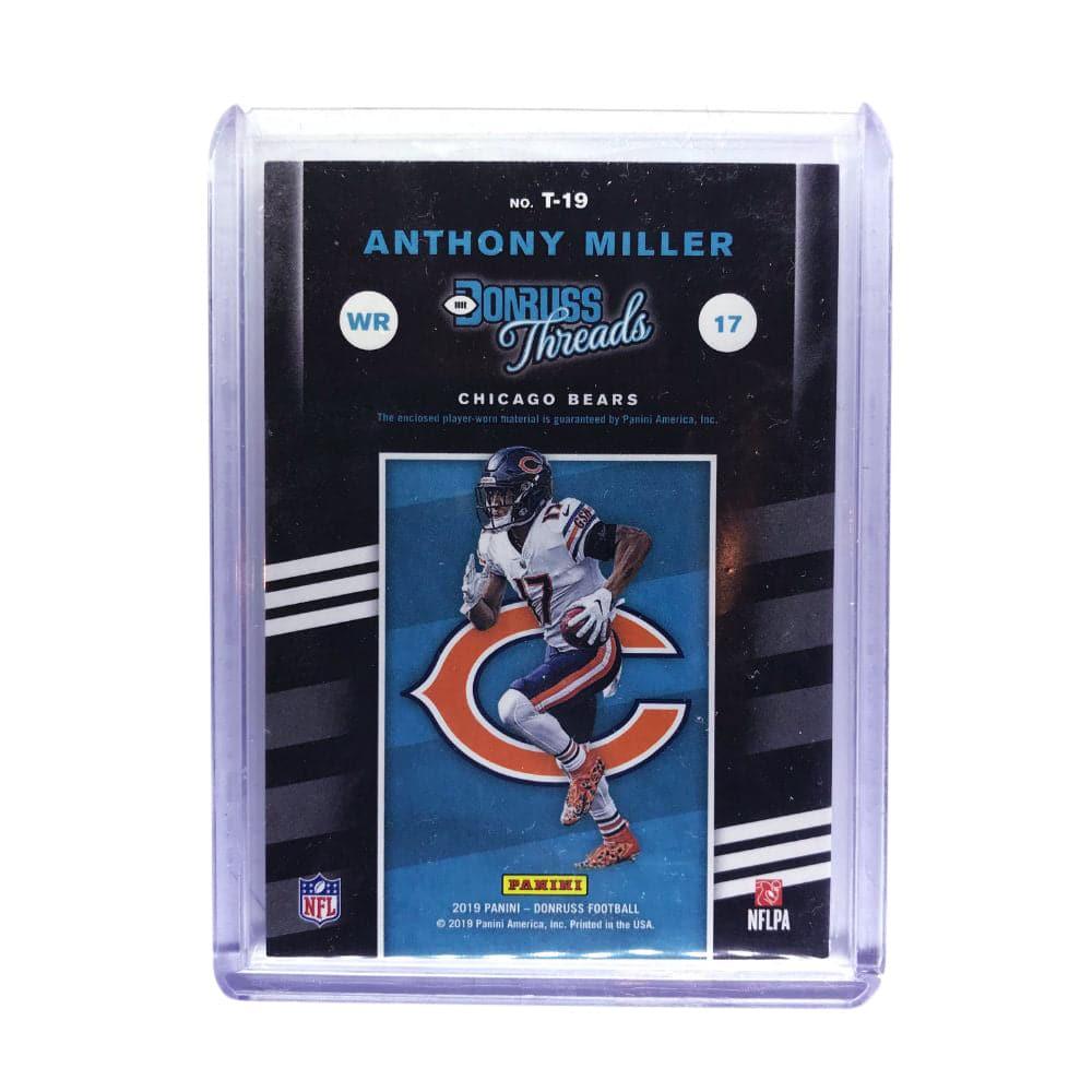 Panini Cards Anthony Miller Chicago Bears 2019 Panini Donruss NFL Threads Patch Card