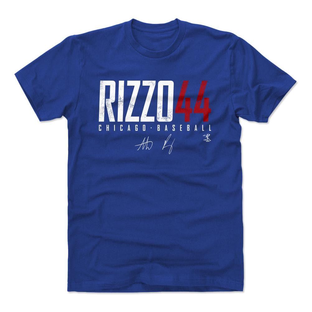 500 Level T-Shirts Anthony Rizzo Chicago Cubs 500 Level MLB Elite T-Shirt - Blue