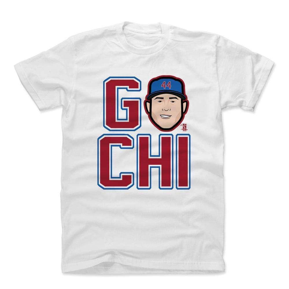 500 Level T-Shirts Anthony Rizzo Chicago Cubs 500 Level MLB Go T-Shirt - White