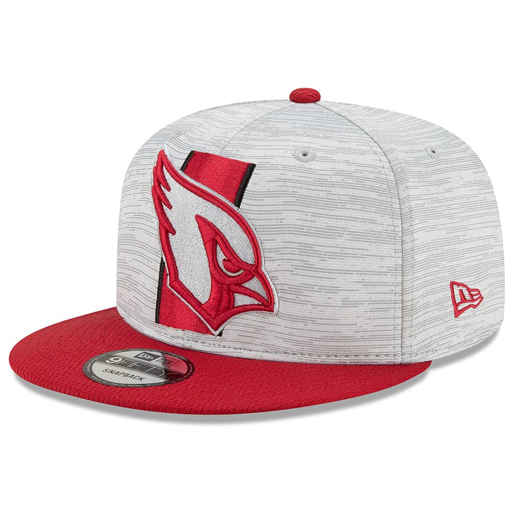 New Era Caps Arizona Cardinals New Era NFL 2021 Training Camp 9FIFTY Snapback Hat - Grey
