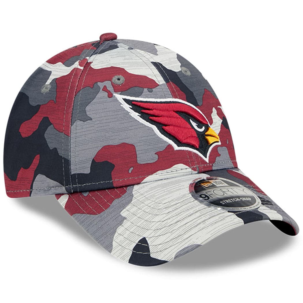 New Era Caps Arizona Cardinals New Era NFL 22 Training Camp 9FORTY Stretch Snap Hat - Camo