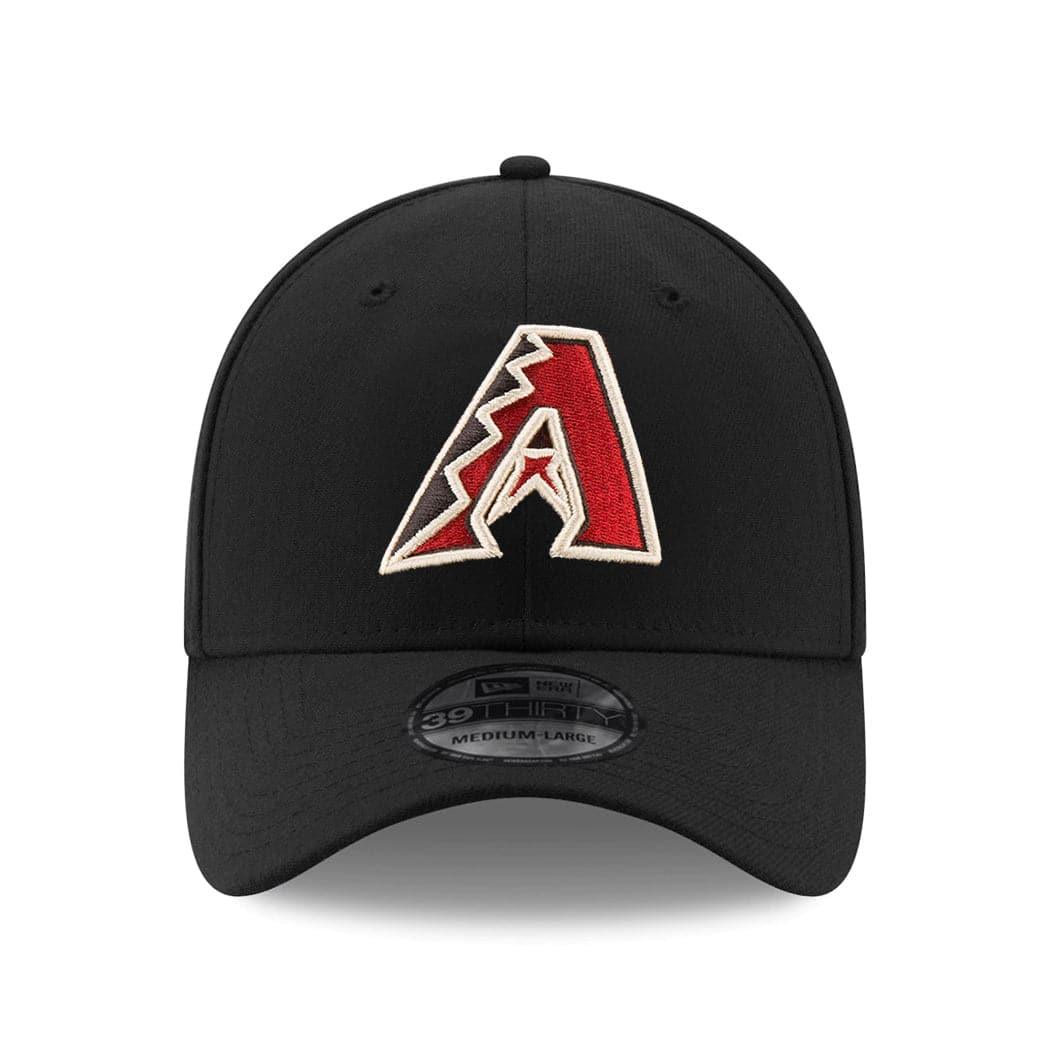 New Era Caps Arizona Diamondbacks New Era MLB Team 39THIRTY Stretch-Fit Hat - Black