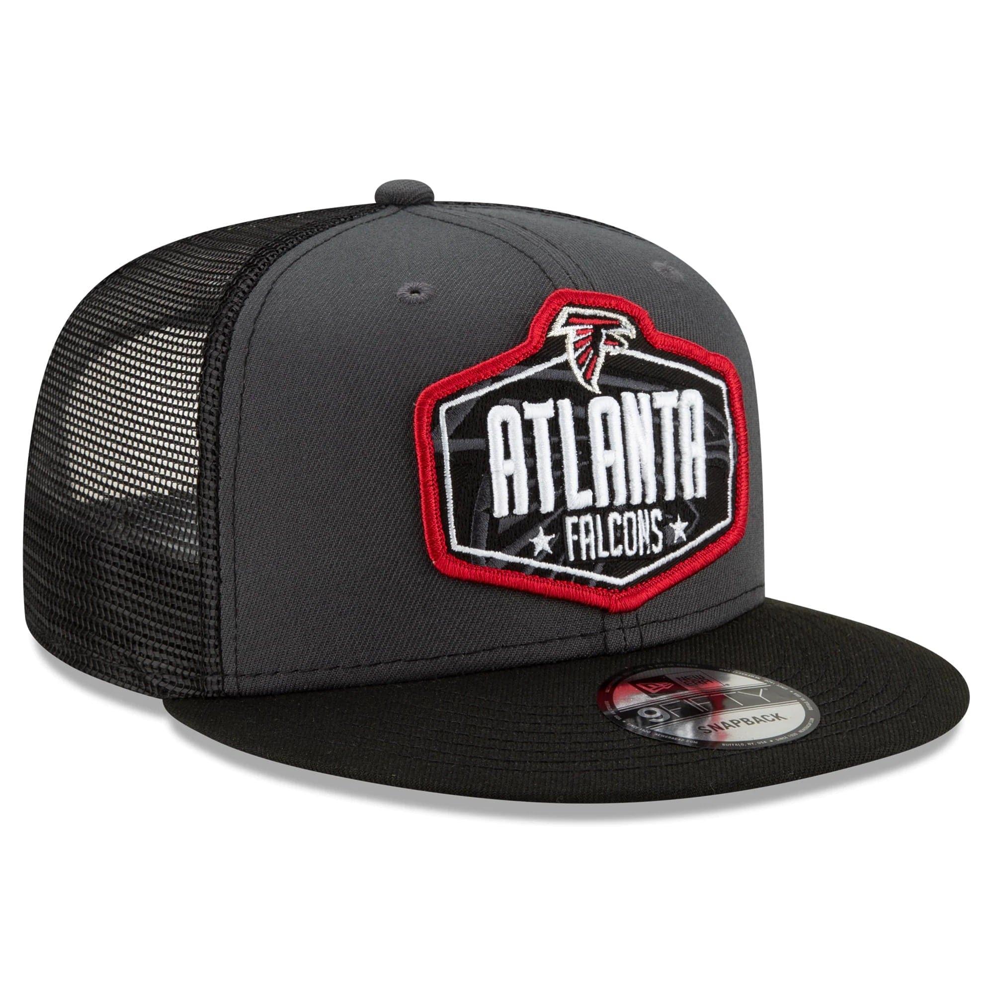 New Era Caps Atlanta Falcons New Era 2021 NFL Draft 9FIFTY Snapback Hat - Graphite