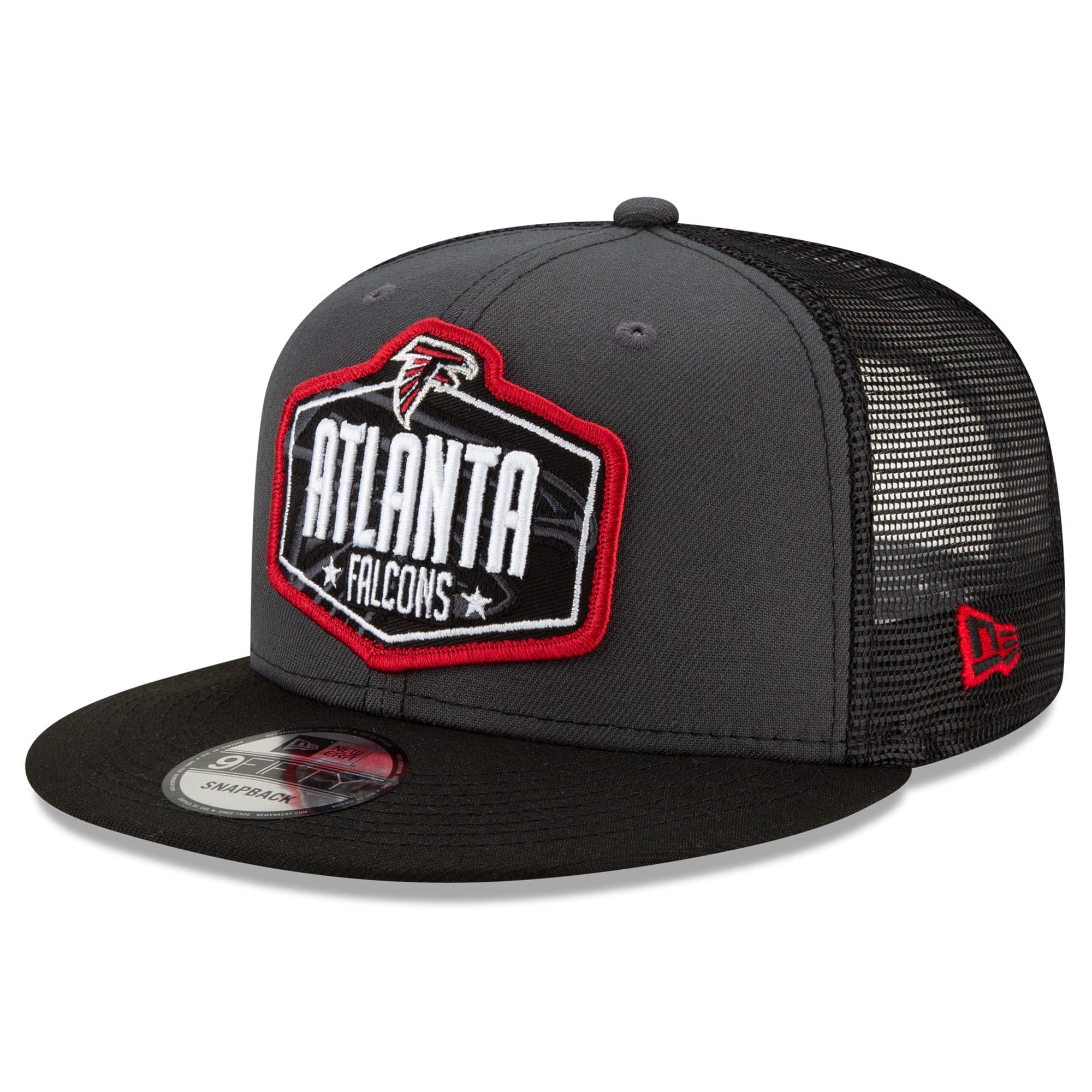 New Era Caps Atlanta Falcons New Era 2021 NFL Draft 9FIFTY Snapback Hat - Graphite