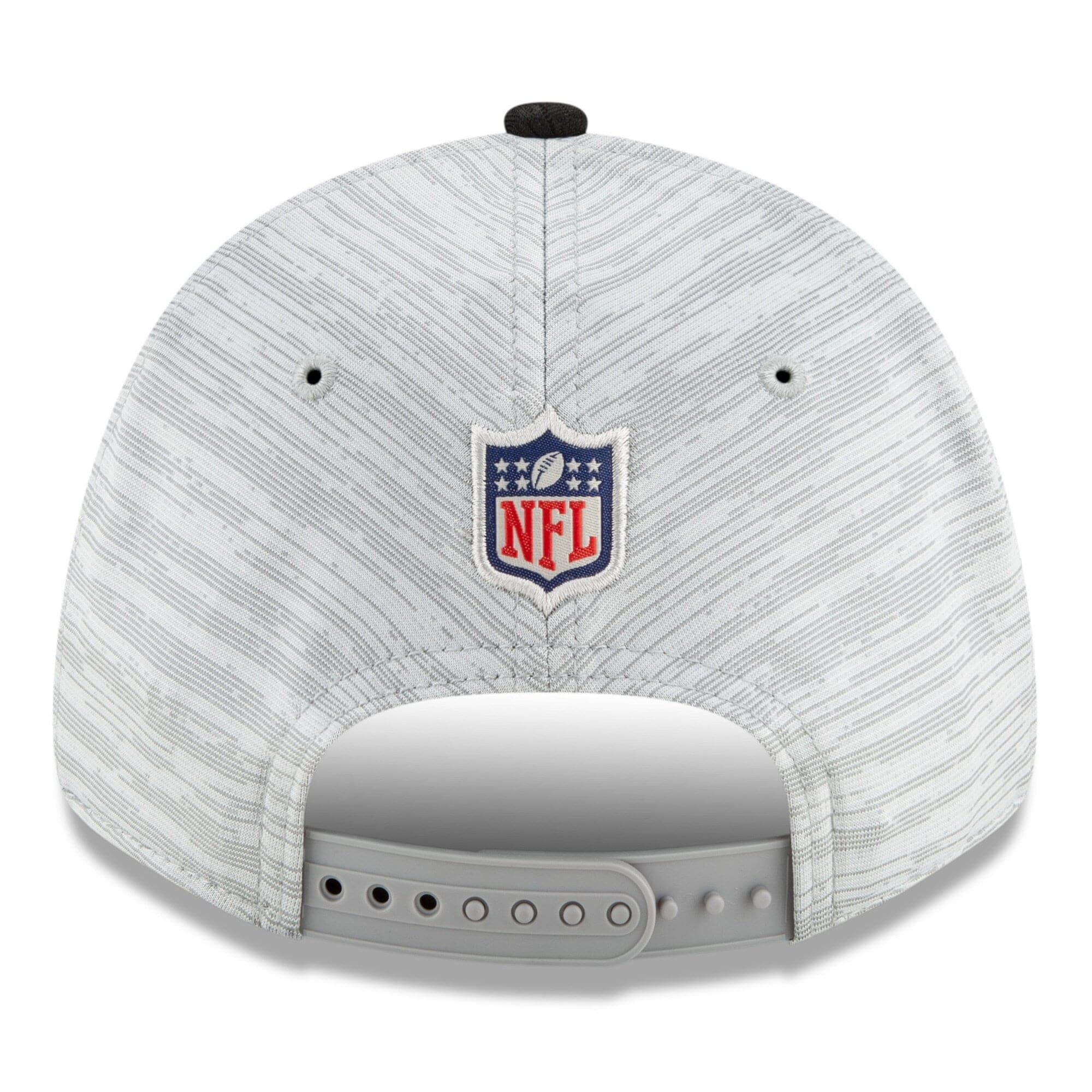 New Era Caps Atlanta Falcons New Era NFL 2021 Training Camp 9FORTY Curve Stretch Snapback Hat - Grey