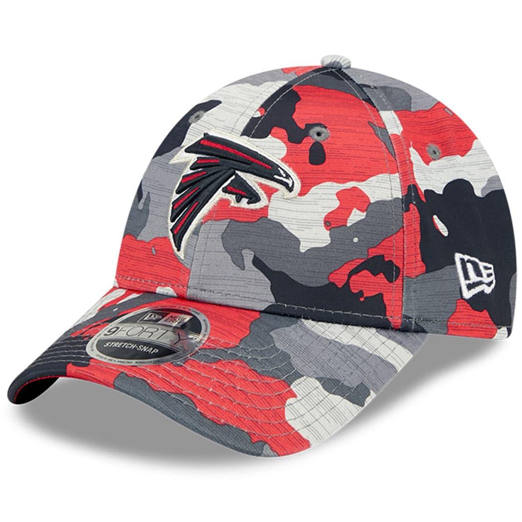 New Era Caps Atlanta Falcons New Era NFL 22 Training Camp 9FORTY Stretch Snap Hat - Camo
