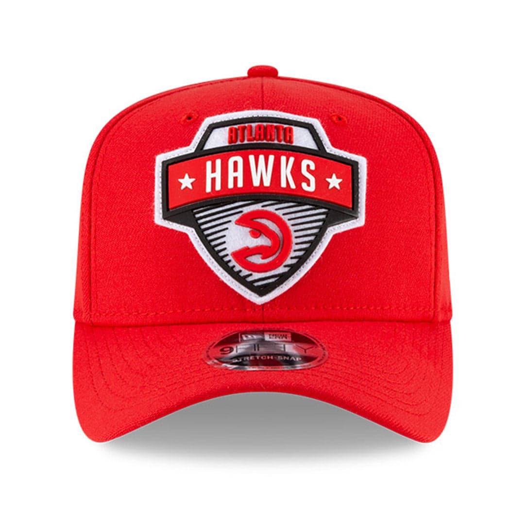 New Era Caps Atlanta Hawks New Era NBA 2020 Tip-Off 9FIFTY Stretch-Snap Curve Hat - Red
