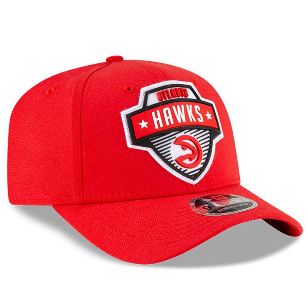 New Era Caps Atlanta Hawks New Era NBA 2020 Tip-Off 9FIFTY Stretch-Snap Curve Hat - Red