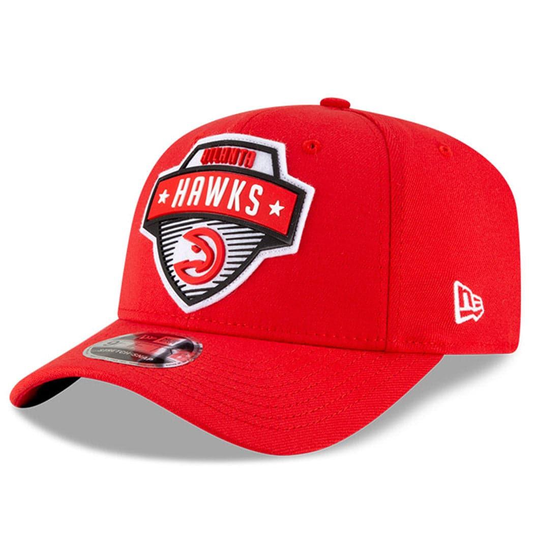 New Era Caps Atlanta Hawks New Era NBA 2020 Tip-Off 9FIFTY Stretch-Snap Curve Hat - Red