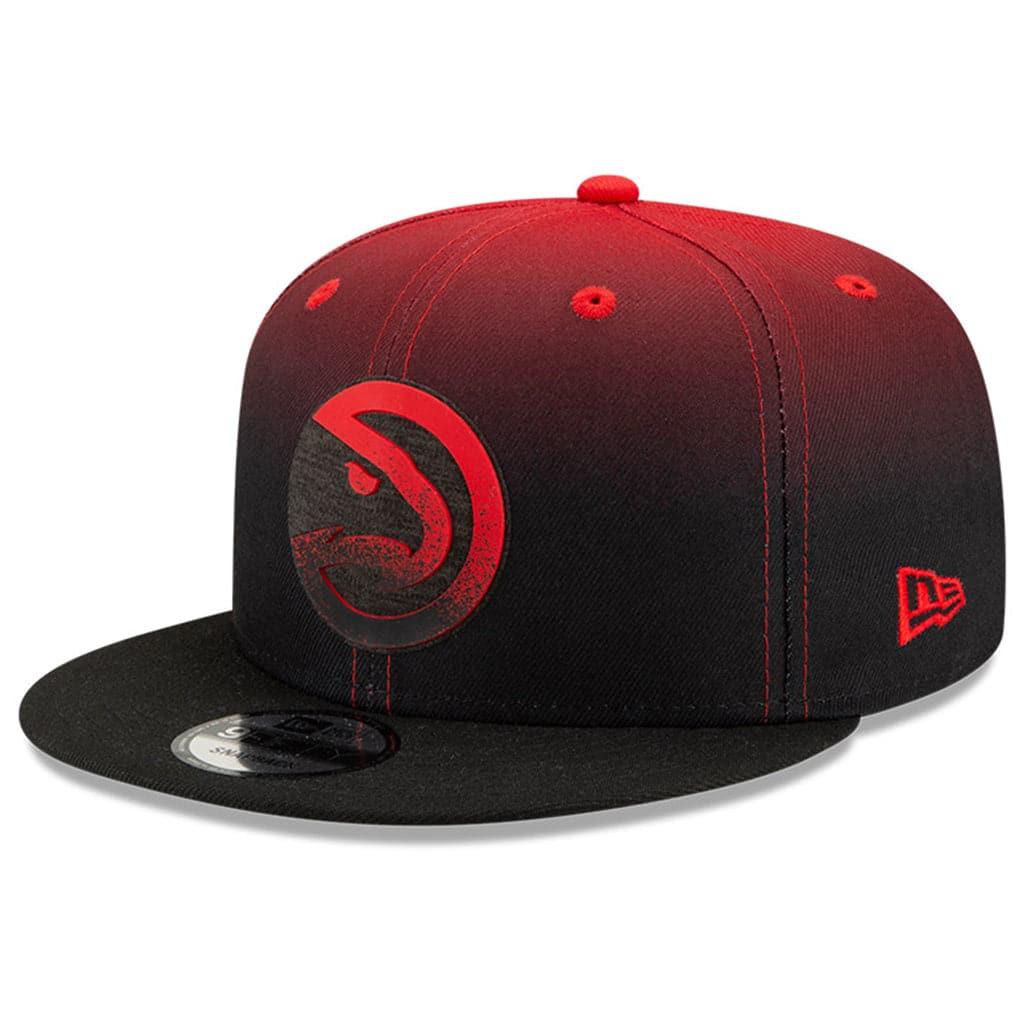 New Era Caps Atlanta Hawks New Era NBA 2021 Back Half 9FIFTY Snapback Hat - Red