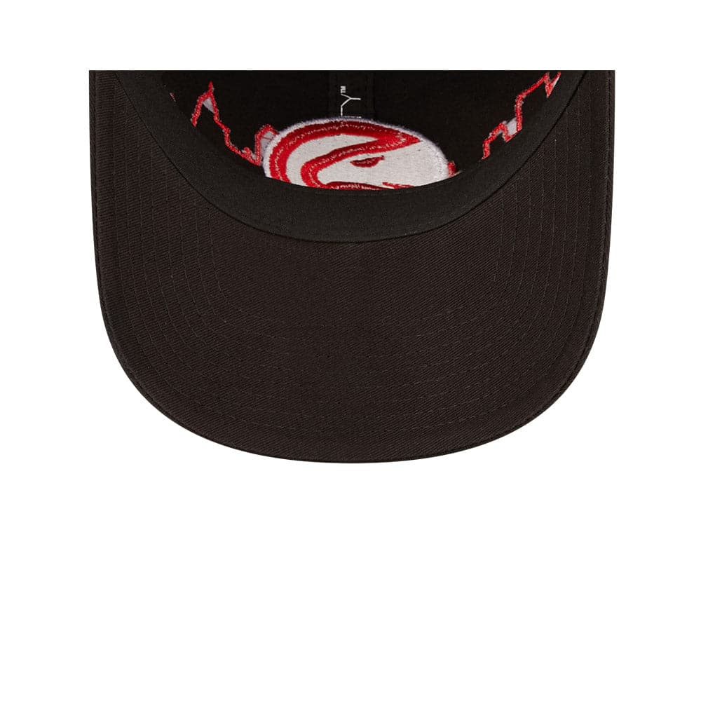 New Era Caps Atlanta Hawks New Era NBA 22-23 Tip Off 9TWENTY Strapback Hat - Black