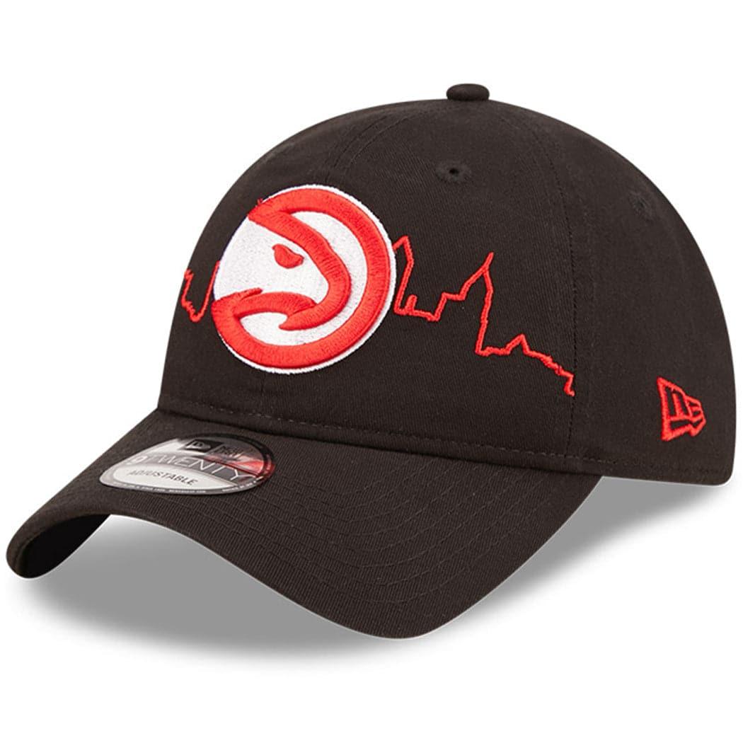 New Era Caps Atlanta Hawks New Era NBA 22-23 Tip Off 9TWENTY Strapback Hat - Black