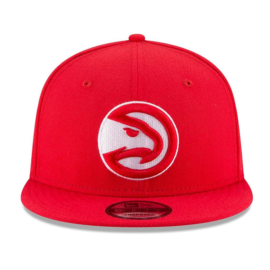 New Era Caps Atlanta Hawks New Era NBA Team 9FIFTY Snapback Hat - Red