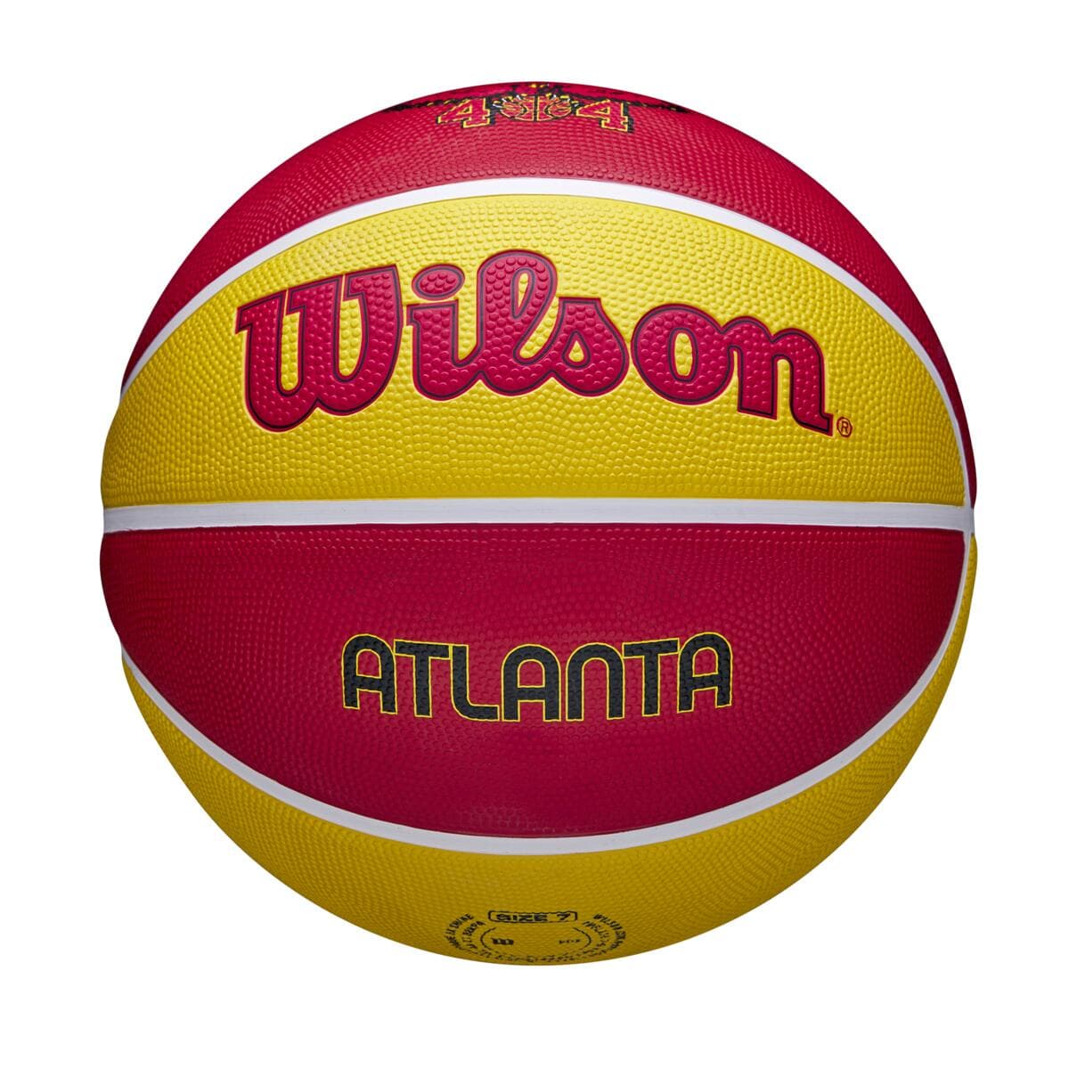 Wilson Sporting Goods Balls Atlanta Hawks Wilson NBA 21-22 City Edition Full Size Basketball Ball - Size 7