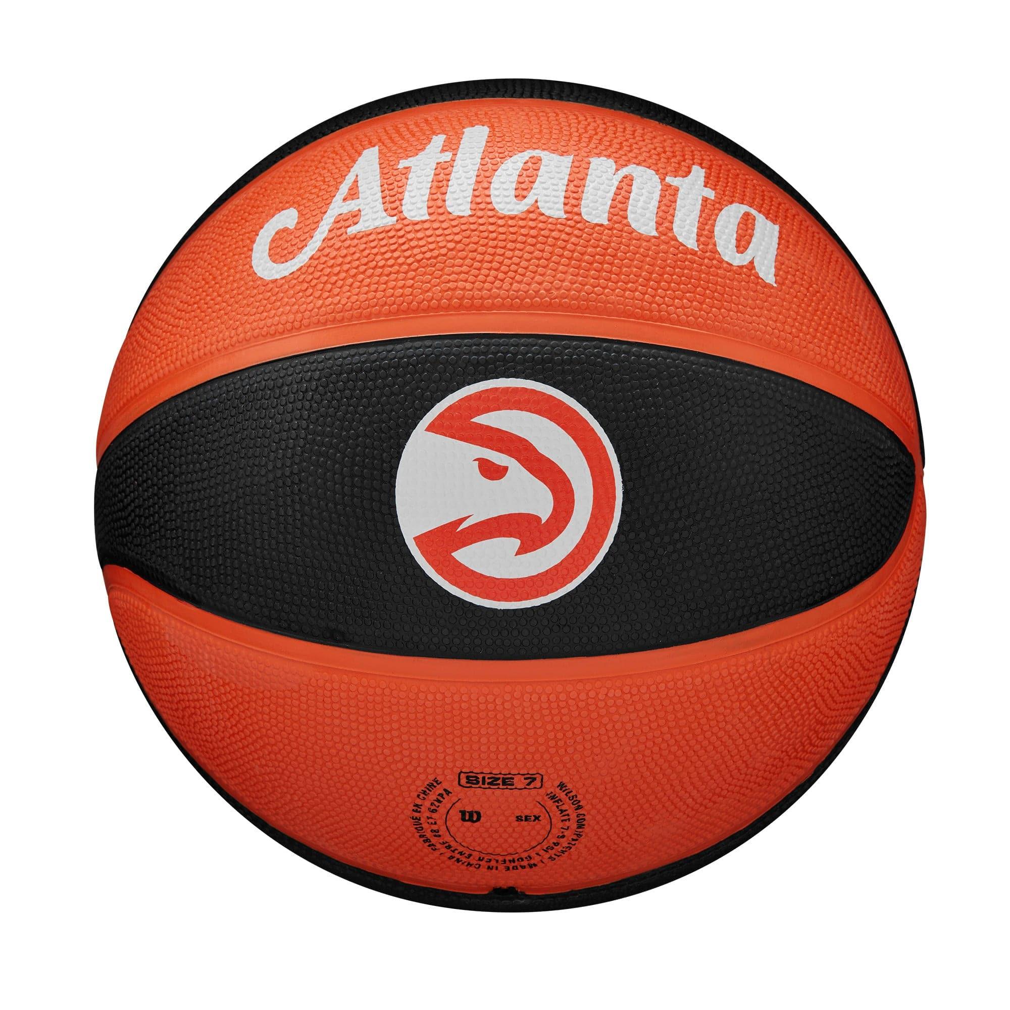 Wilson Sporting Goods Balls Atlanta Hawks Wilson NBA 22-23 City Edition All Surface Basketball Ball