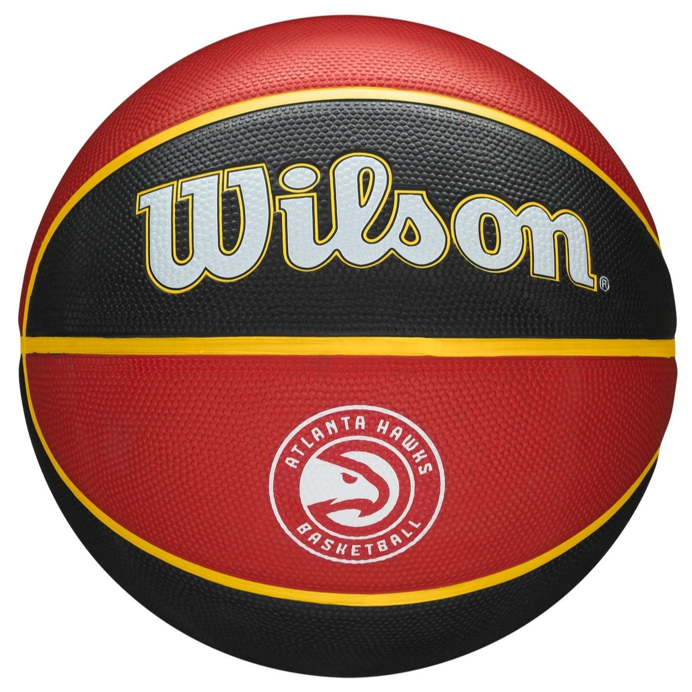 Wilson Sporting Goods Balls Atlanta Hawks Wilson NBA Team Tribute Full Size Outdoor Basketball Ball