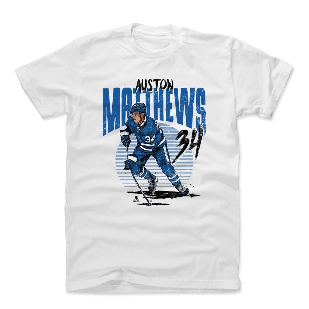 500 Level T-Shirts Auston Matthews Toronto Maple Leafs 500 Level NHL Rise T-Shirt - White