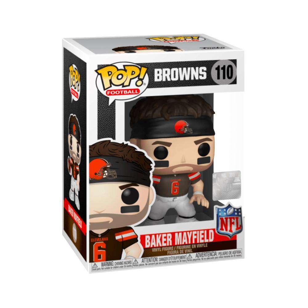 Funko Figures Baker Mayfield Cleveland Browns Funko NFL Pop 110 Figure - Brown