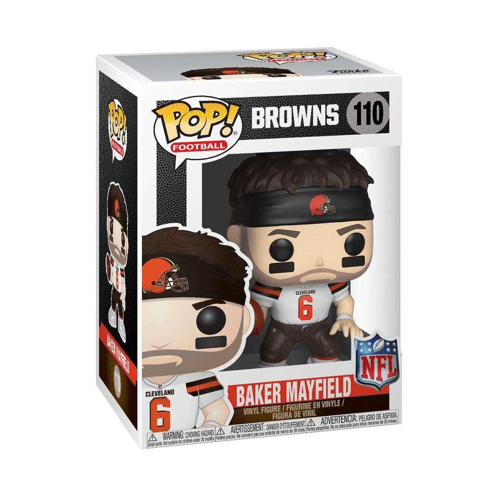 Funko Figures Baker Mayfield Cleveland Browns Funko NFL Pop Vinyl 110 Figure - White