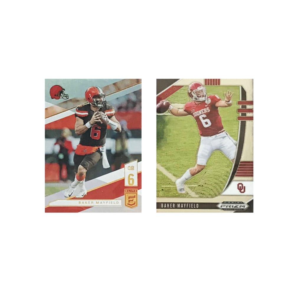 Panini Cards Baker Mayfield Cleveland Browns Panini NFL 2 Premium Card Set