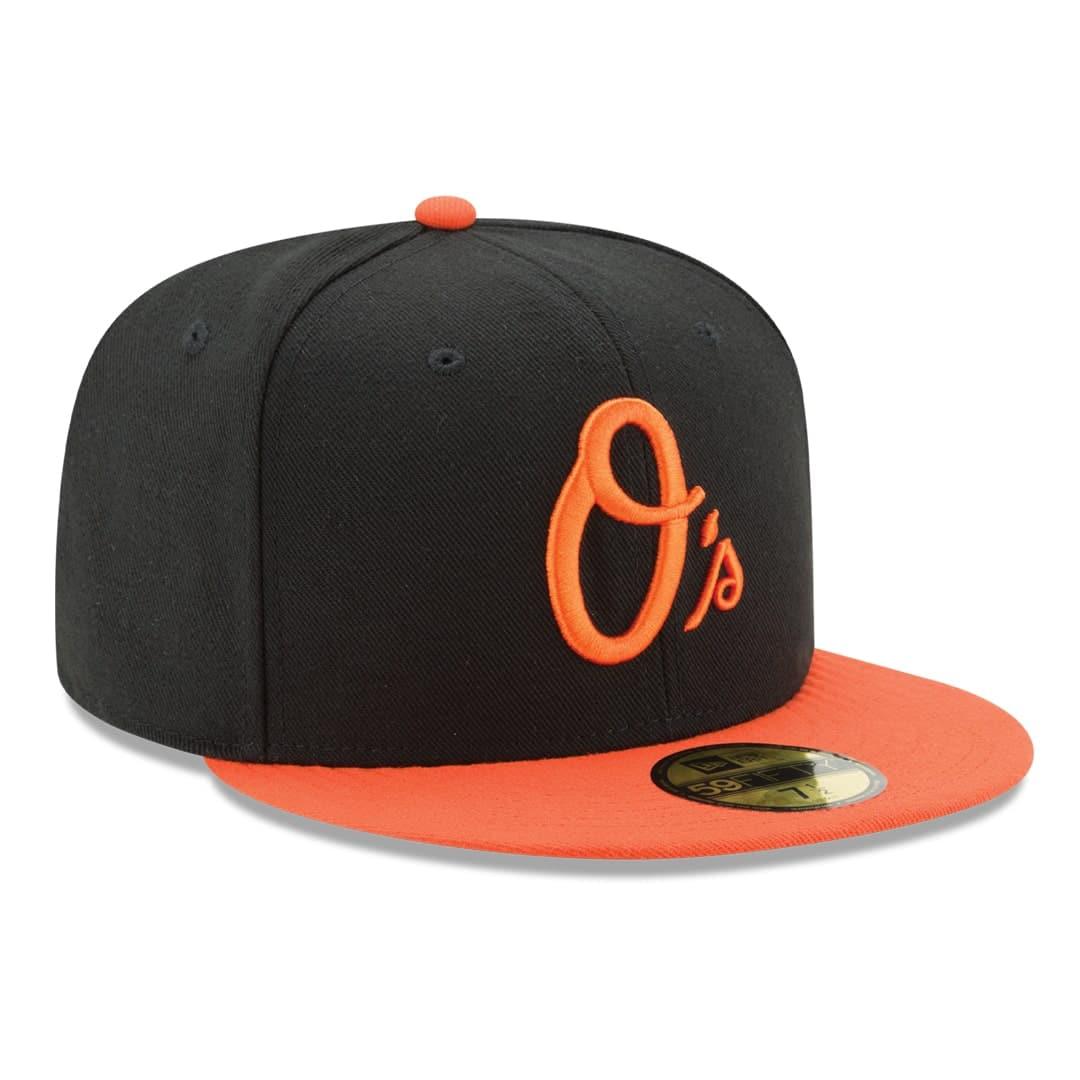 New Era Caps Baltimore Orioles New Era MLB AC On-Field Alt 59FIFTY Fitted Hat - Black