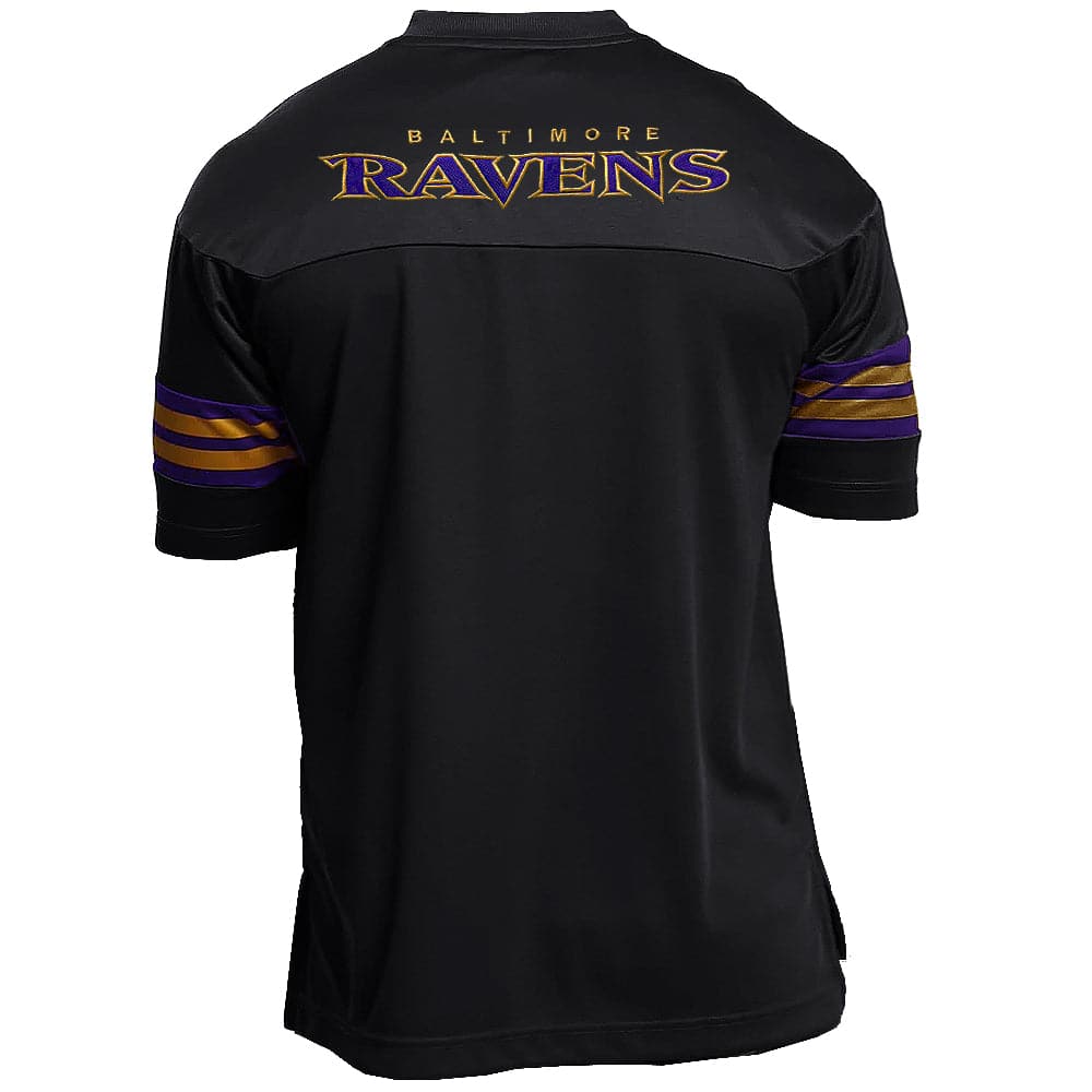 Majestic Athletic Jerseys Baltimore Ravens Majestic NFL Fan Replica Jersey - Black