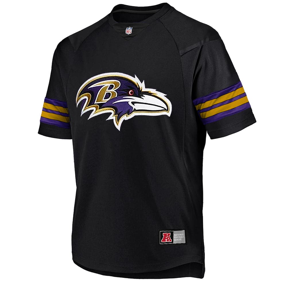 Majestic Athletic Jerseys Baltimore Ravens Majestic NFL Fan Replica Jersey - Black