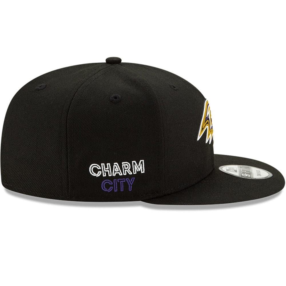 New Era Caps Baltimore Ravens New Era NFL 2020 Draft 9FIFTY Snapback Hat - Black