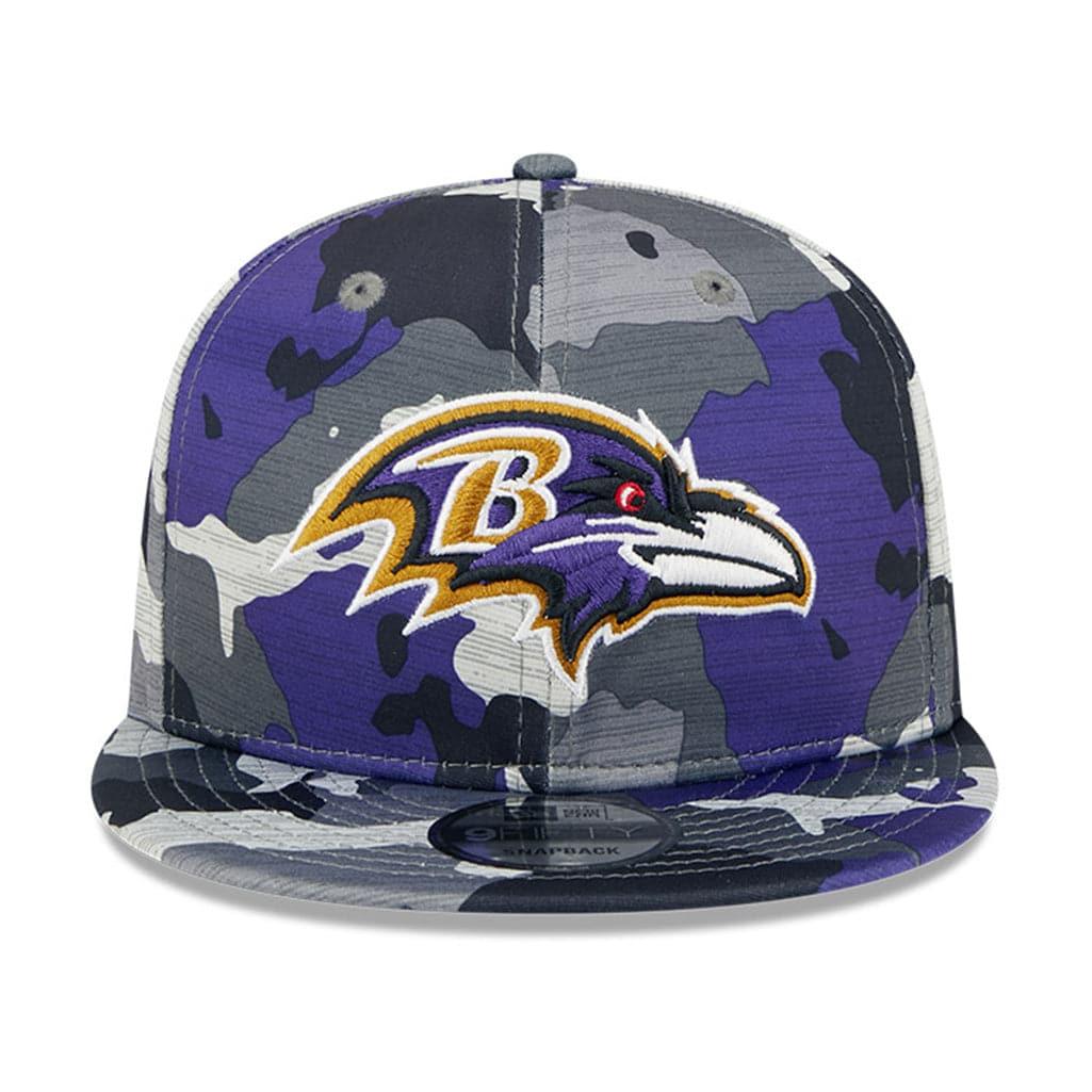 New Era Caps Baltimore Ravens New Era NFL 22 Training Camp 9FIFTY Snapback Hat - Camo