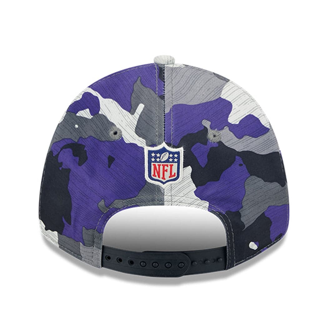 New Era Caps Baltimore Ravens New Era NFL 22 Training Camp 9FORTY Stretch Snap Hat - Camo