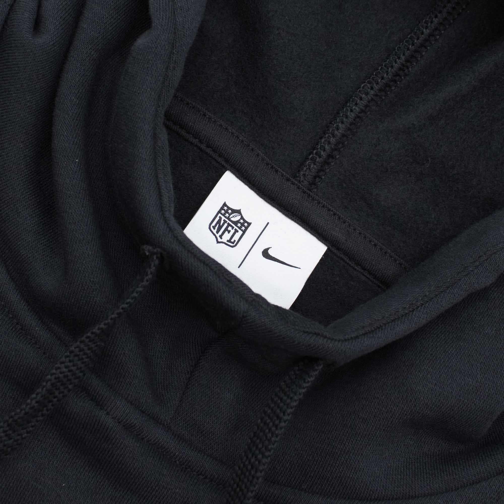 Nike Jumpers Baltimore Ravens Nike NFL Historic Fleece Hoodie Jumper - Black
