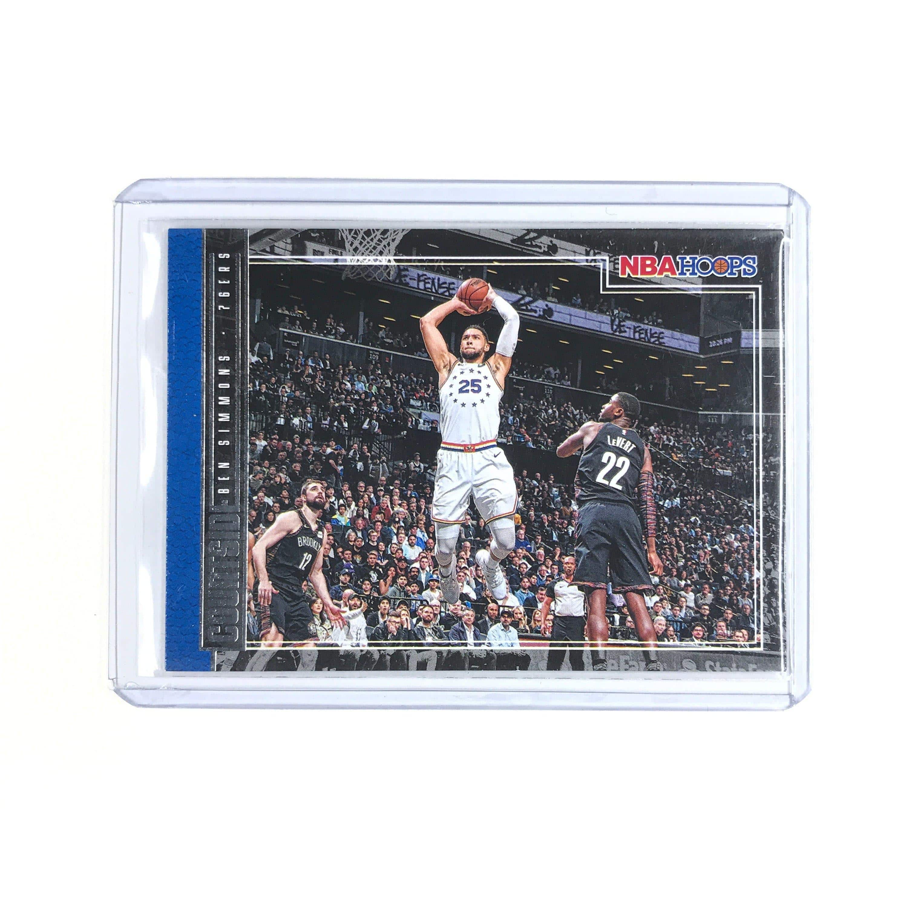 Panini Cards Ben Simmons Philadelphia 76ers 2019-20 Panini Hoops NBA Courtside Insert Card